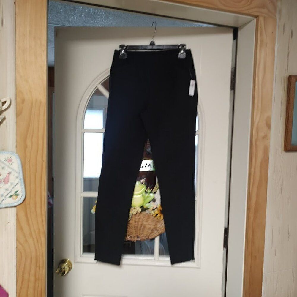 New Old Navy Black High Rise Pixie Skinny Ponte Pants Size Women's Small